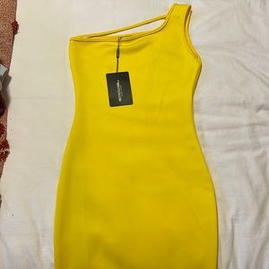 Pretty Little Thing One Shoulder Dress